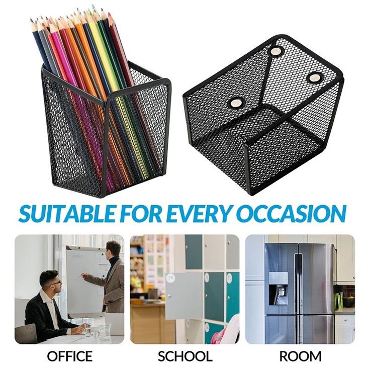 magnetic pen holder for locker